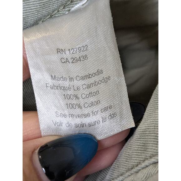 Mountain Khakis Teton Twill Work Outdoor Activewear Green Gray Pant 38 x 32 - Picture 8 of 10